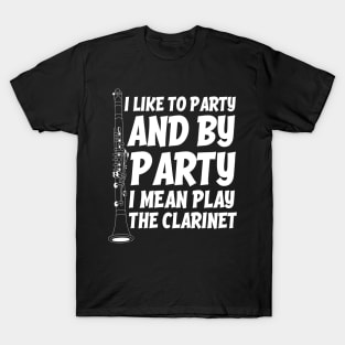 Funny Clarinet Player T-Shirt